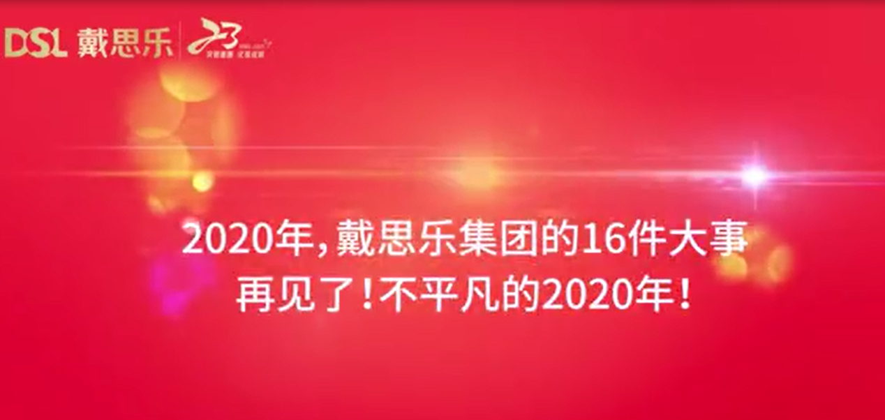 戴思樂(lè)集團(tuán)2020年大事件